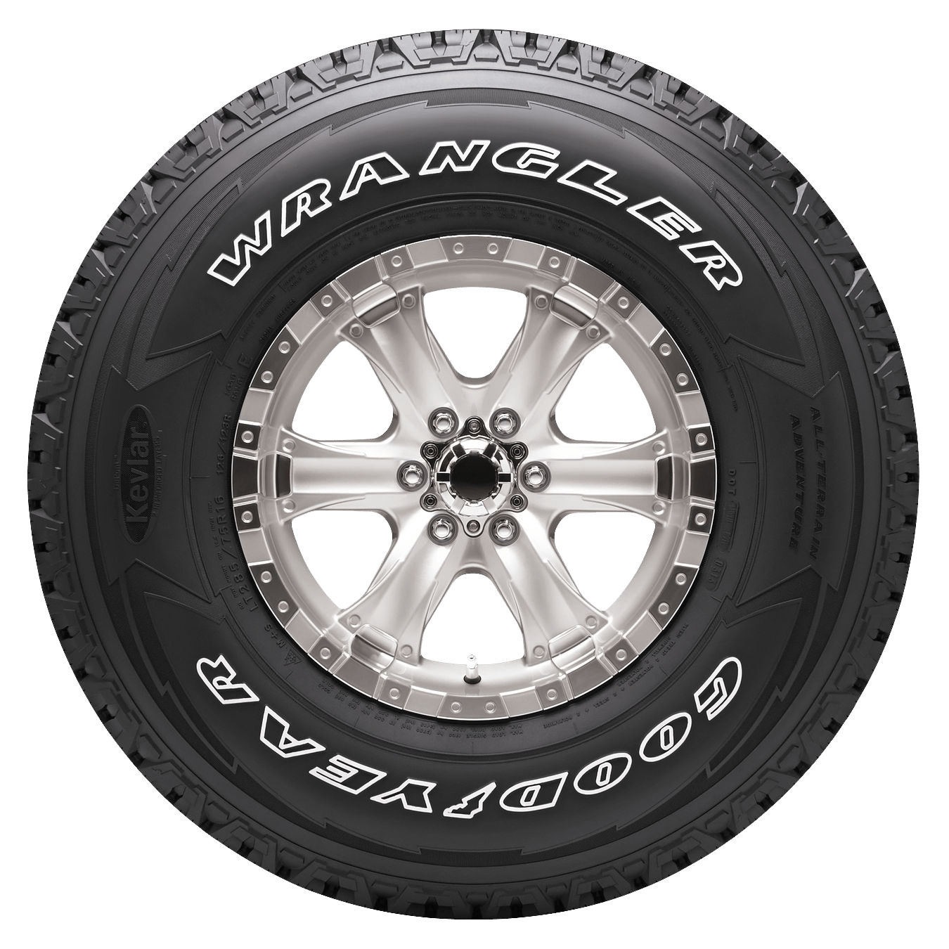 275/55R20 WRANGLER AT ADVENTURE GOODYEAR vista 2