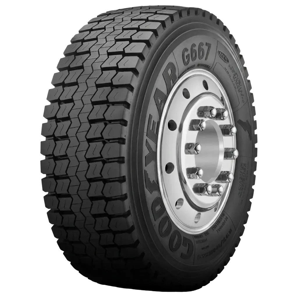LLANTA GOODYEAR 315/80R22.5 G667 20PR BRASIL vista 3